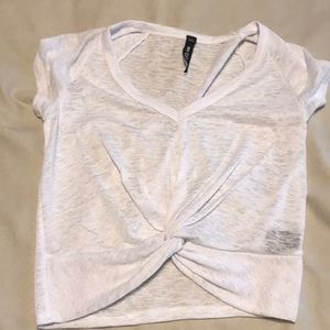 Silk white womens shirt extra small (NWOT)